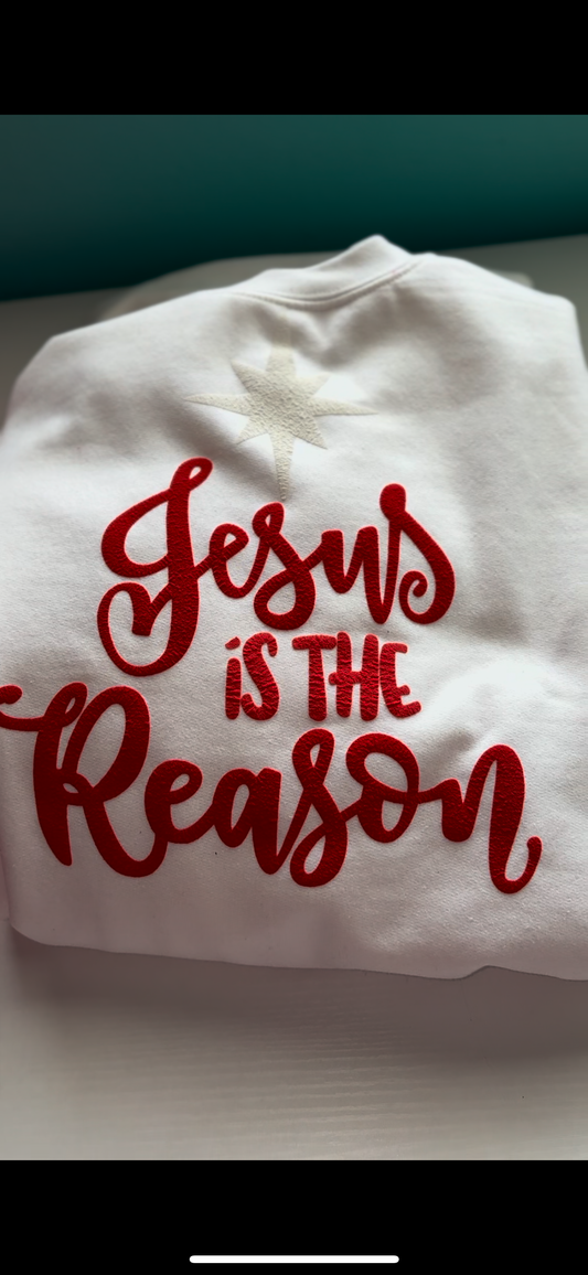 White Jesus Is The Reason Sweatshirt