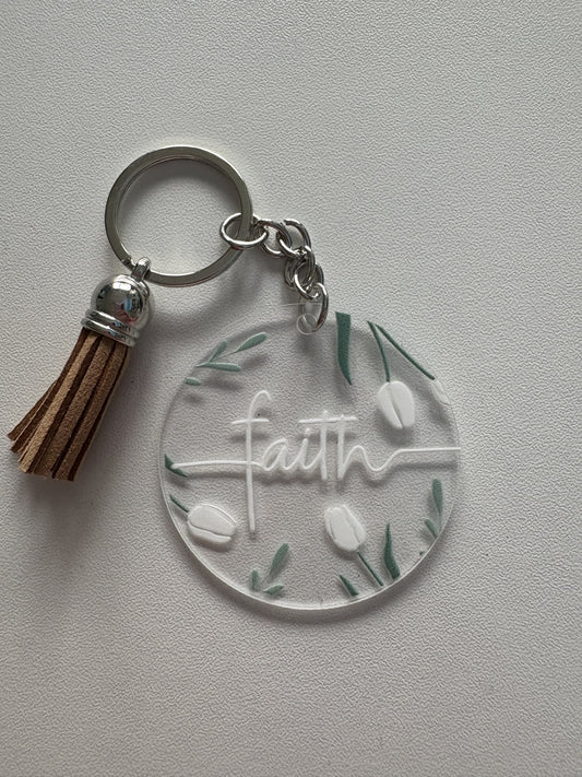 Faith Keychain