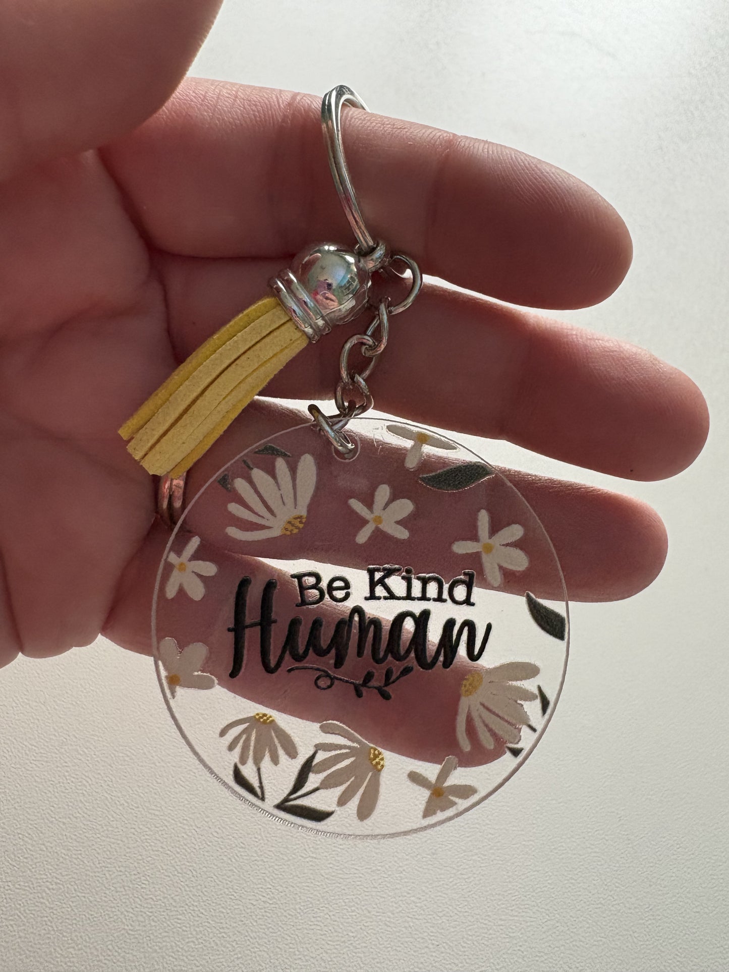 Be Kind Human Keychain