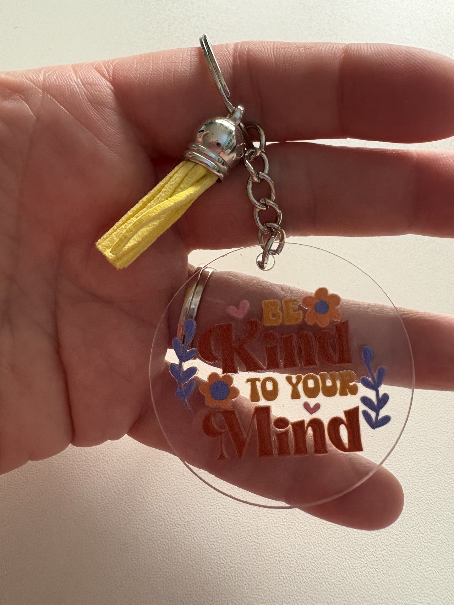 Be Kind to Your Mind Keychain